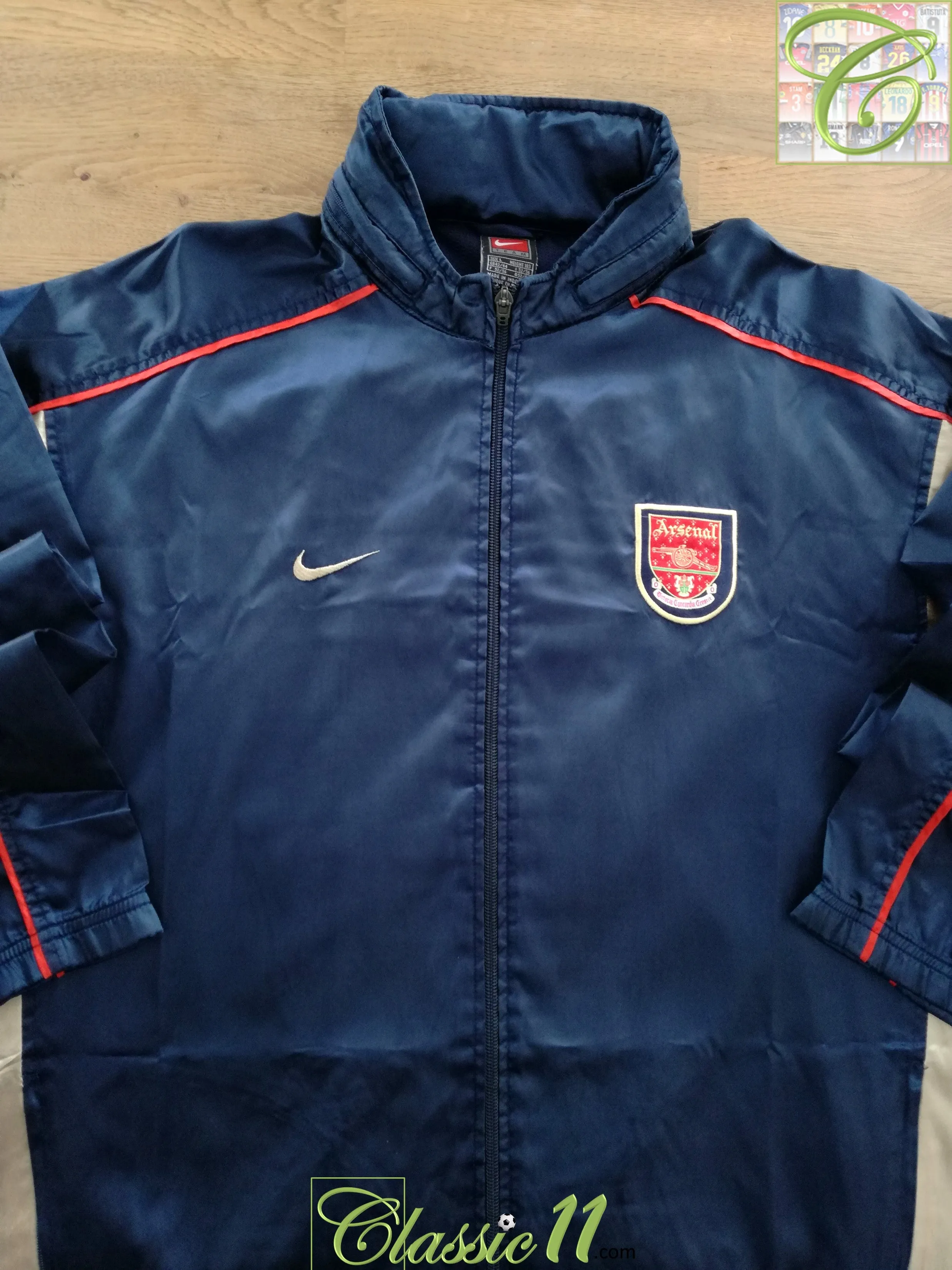 2001/02 Arsenal Rain Jacket (L)