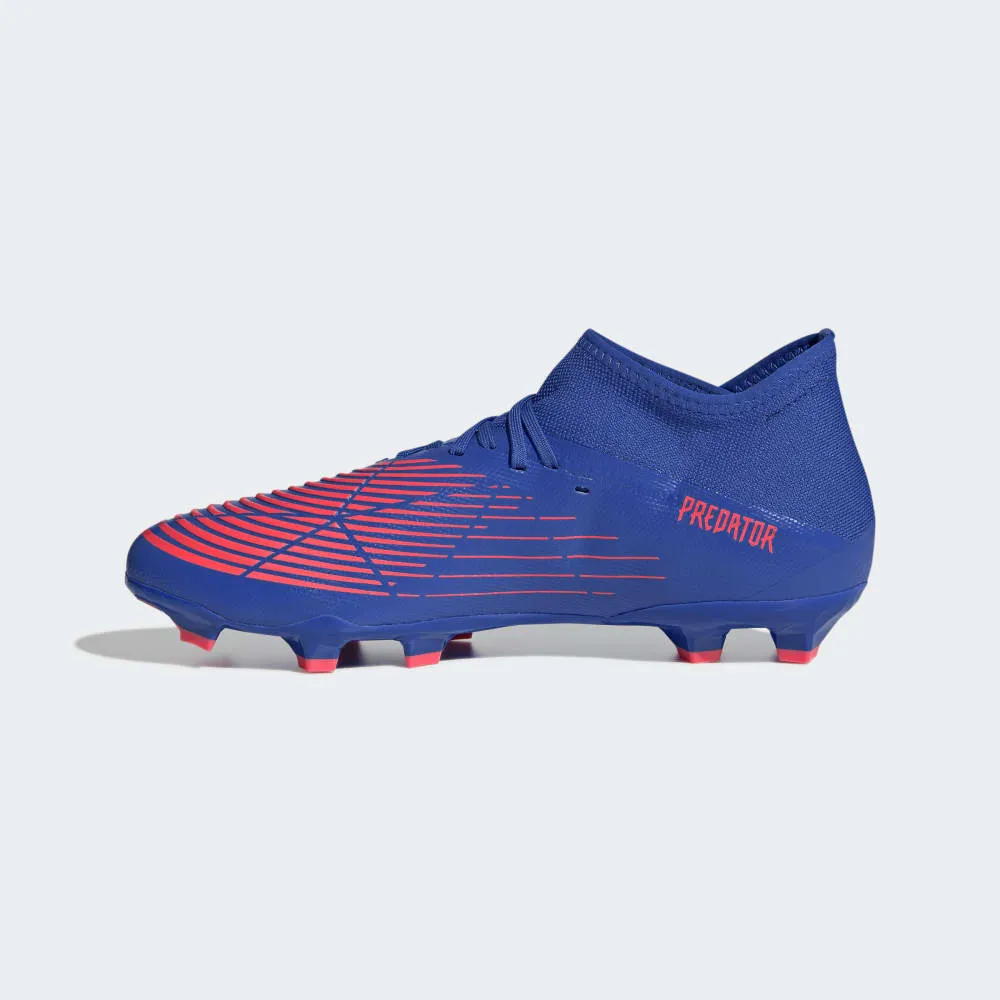 adidas Predator EDGE 3 FG Firm Ground Football Boots Blue/Turbo